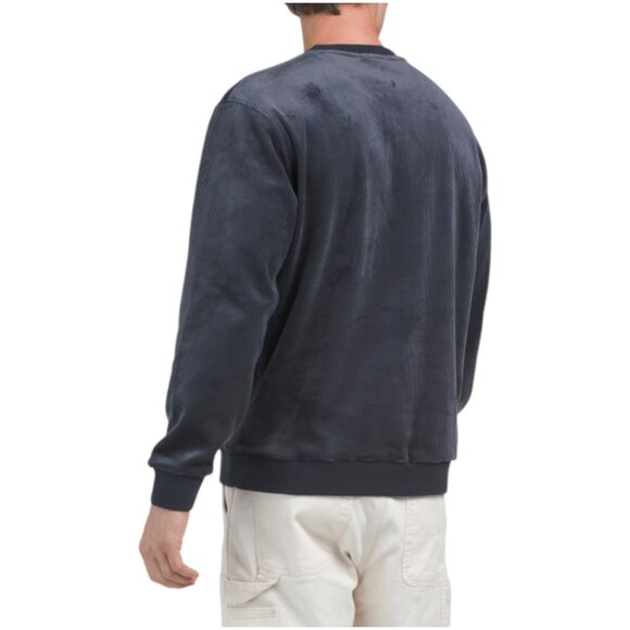 MARINE LAYER Velour Corduroy Henley Sweatshirt - Picture 2 of 3